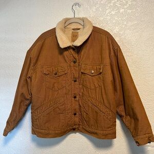 GAP Sherpa-Lined Corduroy Jacket